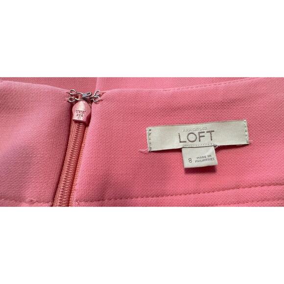Ann Taylor LOFT Pencil Skirt, Pink, Sz: 8, 64-58 - Picture 7 of 15